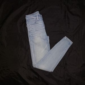 AE Next Level Stretch light blue jeans